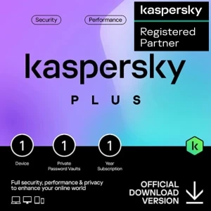 Kaspersky Plus 2023 (1 Devices, 1 Year)