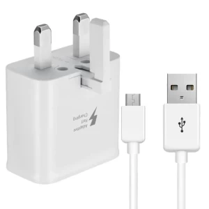 Samsung Micro USB Charger 3 pin With Data Cable (1m)