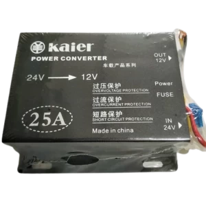 Vehicle DC Power Supply  Converter 24V to 12V 25Amps