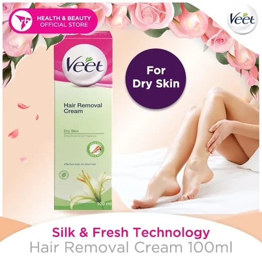 VEET Silky FRESH Hair Removal Cream 100g BODY Legs - image 3