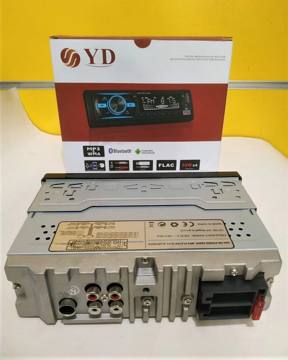 YD Bluetooth SD USB 12V 1 din Car MP3 Multimedia Player - image 2