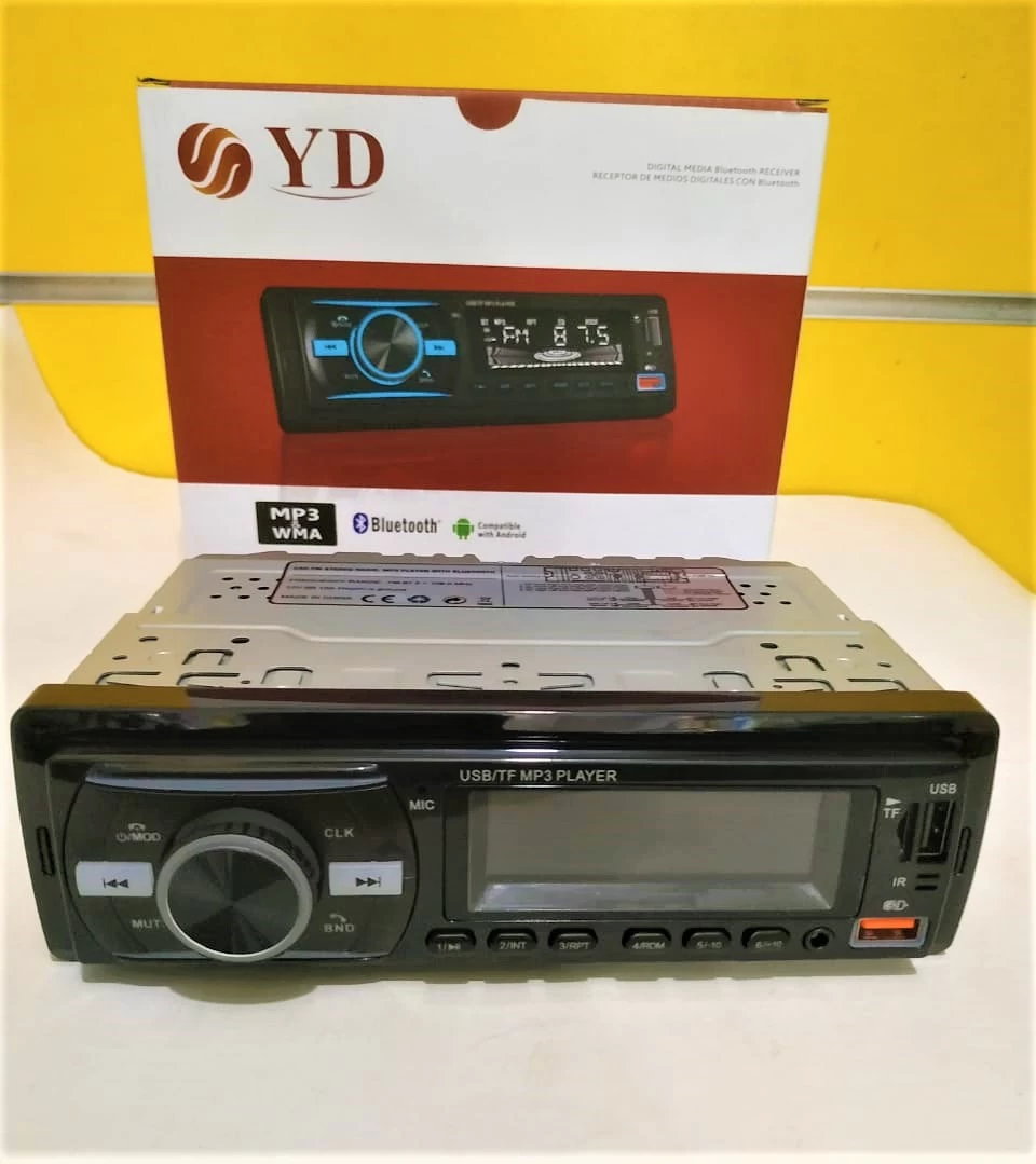 YD Bluetooth SD USB 12V 1 din Car MP3 Multimedia Player - image 3