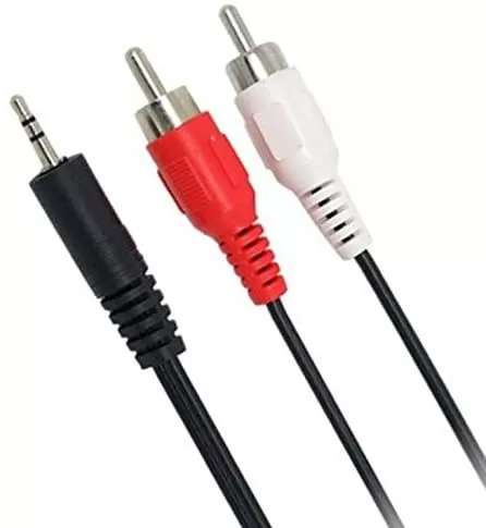 3.5 MM Male Jack to AV 2 RCA Male Stereo Audio Cable - image 4