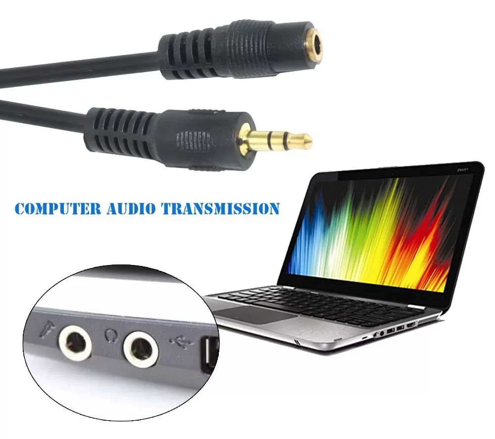 3M 3.5mm JackAUX Audio Cable 3.5 Male to Female Cable - image 3