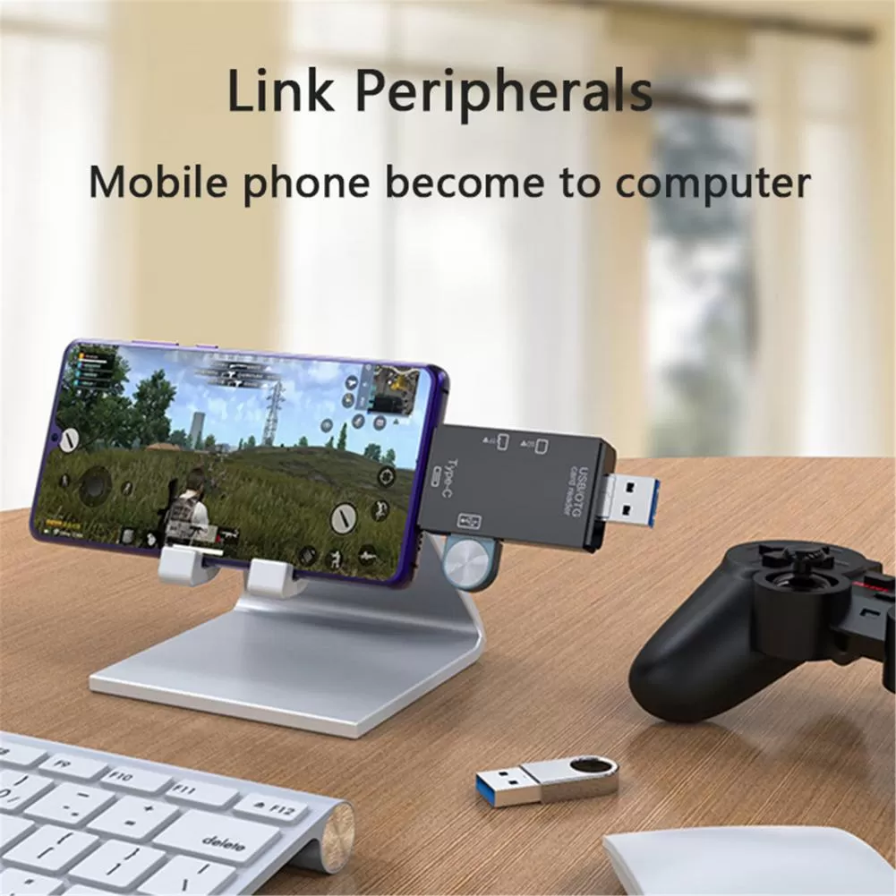6 in 1 Memory Card Reader with USB 3.0 Type - image 2