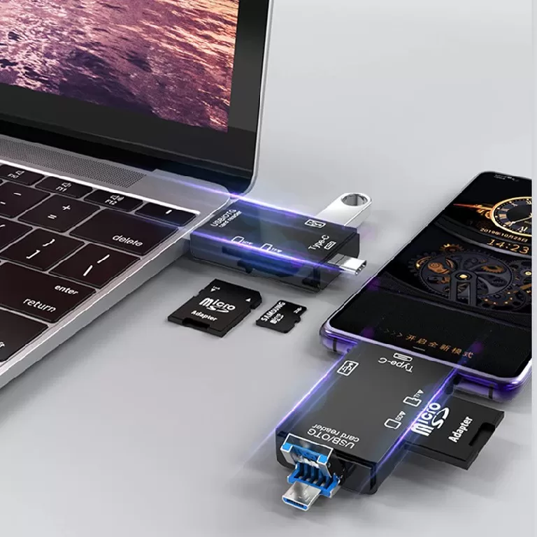 6 in 1 Memory Card Reader with USB 3.0 Type - image 4