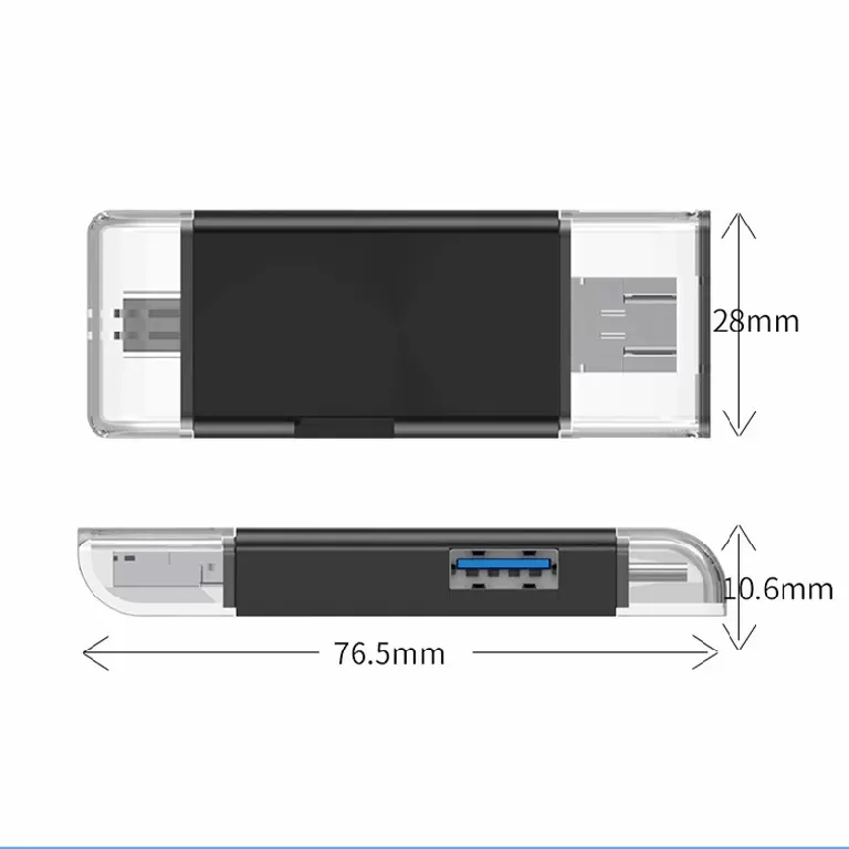 6 in 1 Memory Card Reader with USB 3.0 Type - image 7