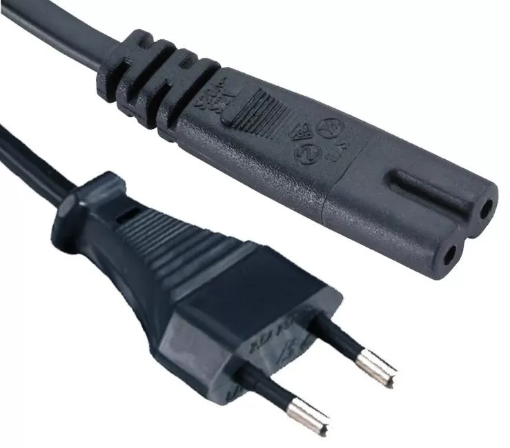 AC Power Adapter Cord Cable Eu Plug 2 pin - image 5