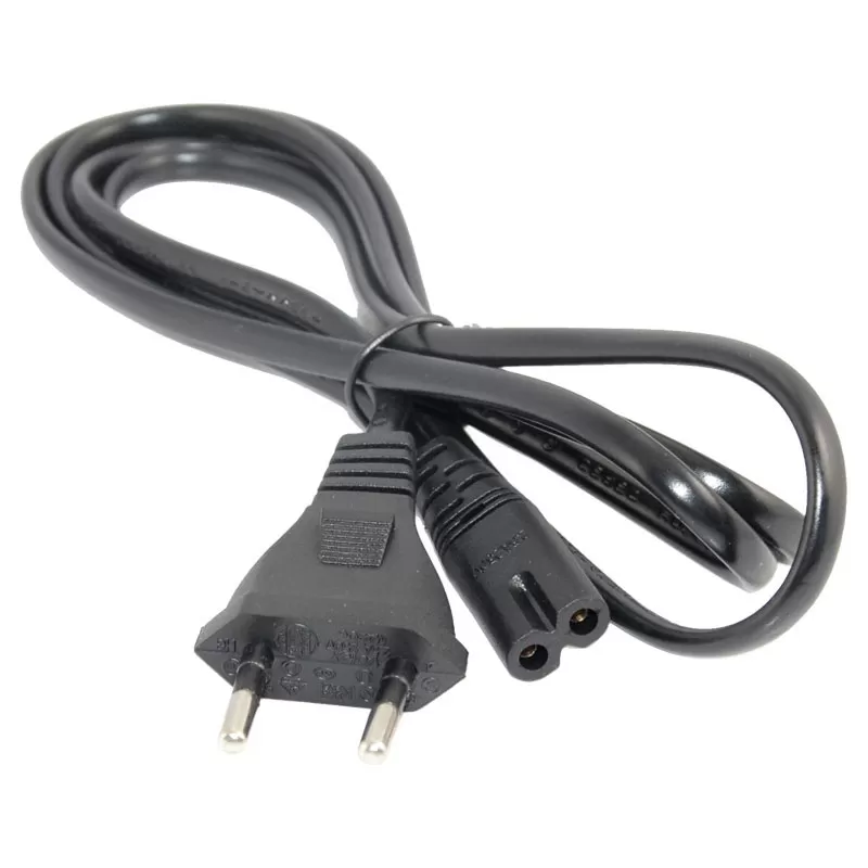 AC Power Adapter Cord Cable Eu Plug 2 pin - image 6