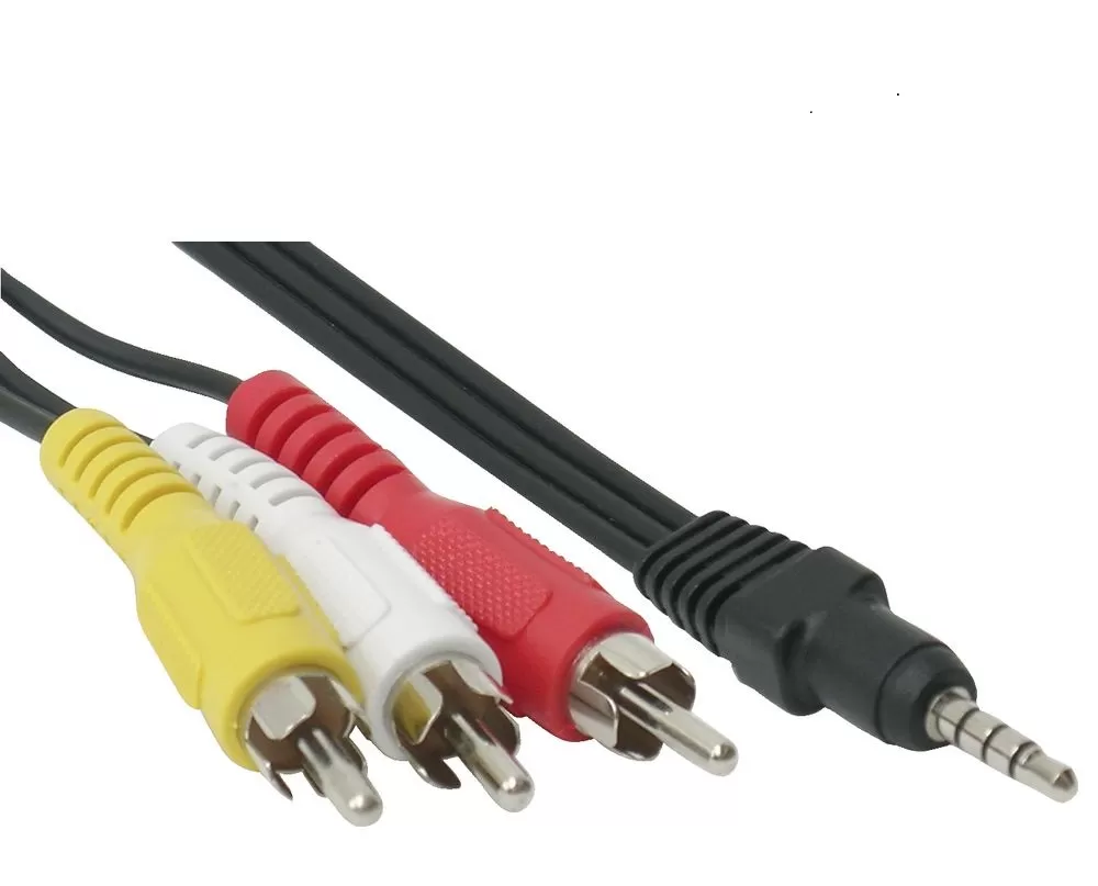 Audio Video to 3RCA Cable 3.5mm turn TV Box - image 3