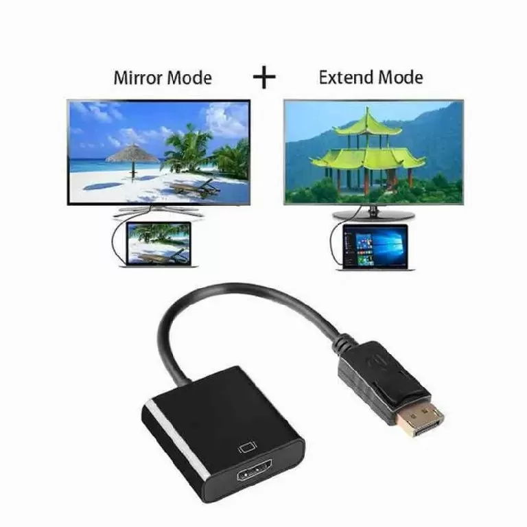 DP to HDTV Adapter DP Display Port Male To HDMI Female Cable - image 3