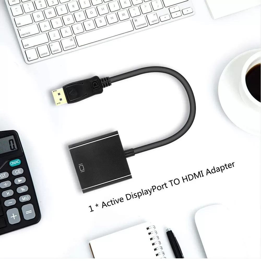 DP to HDTV Adapter DP Display Port Male To HDMI Female Cable - image 5