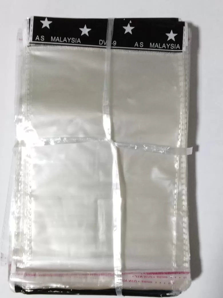 DVD Cover Polythene Bags. Packaging: 500 pieces per pack
