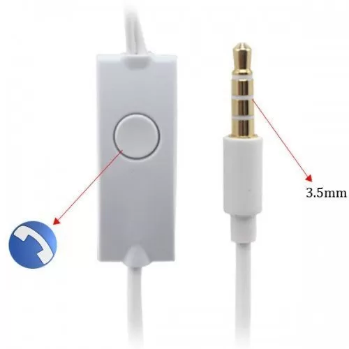 High Quality Handfree 3.5mm Earphone Headset Earbuds For All - image 3