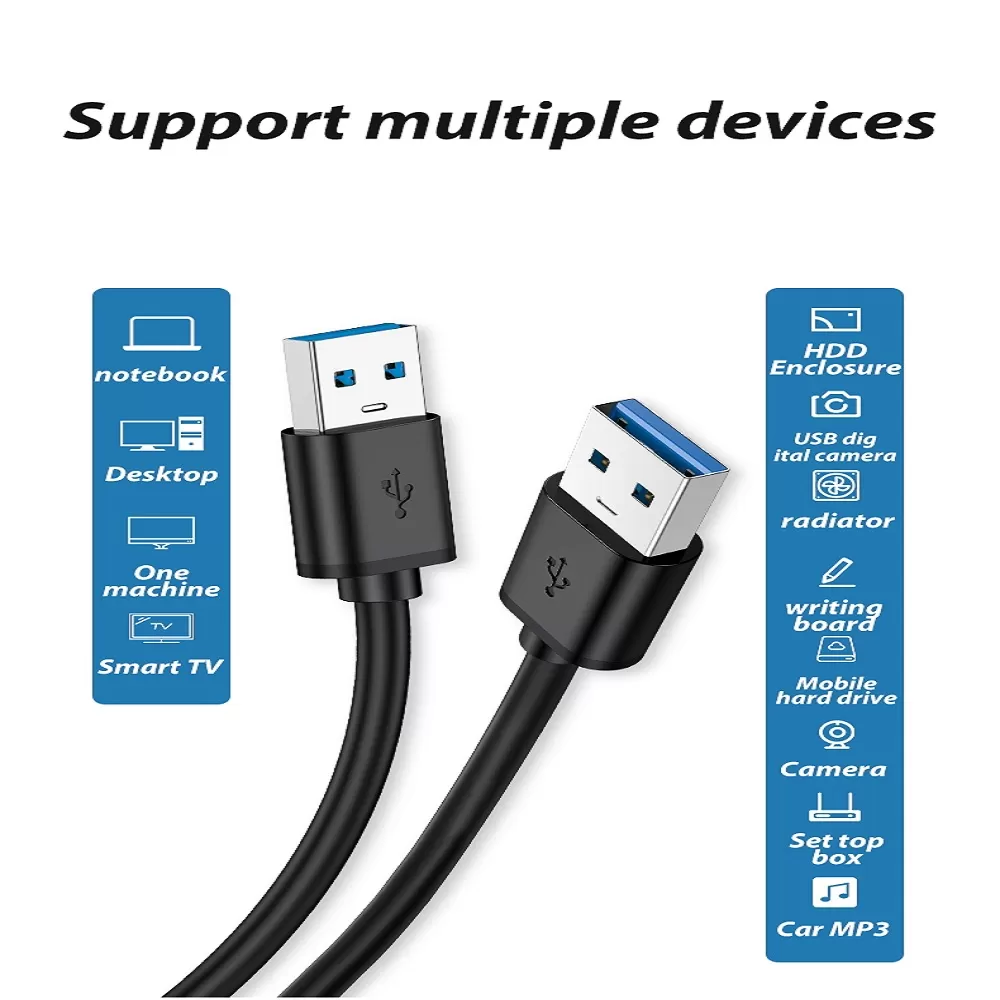 High Speed USB 3.0 , USB to USBCable ,Male To Male Cable , 5 - image 2