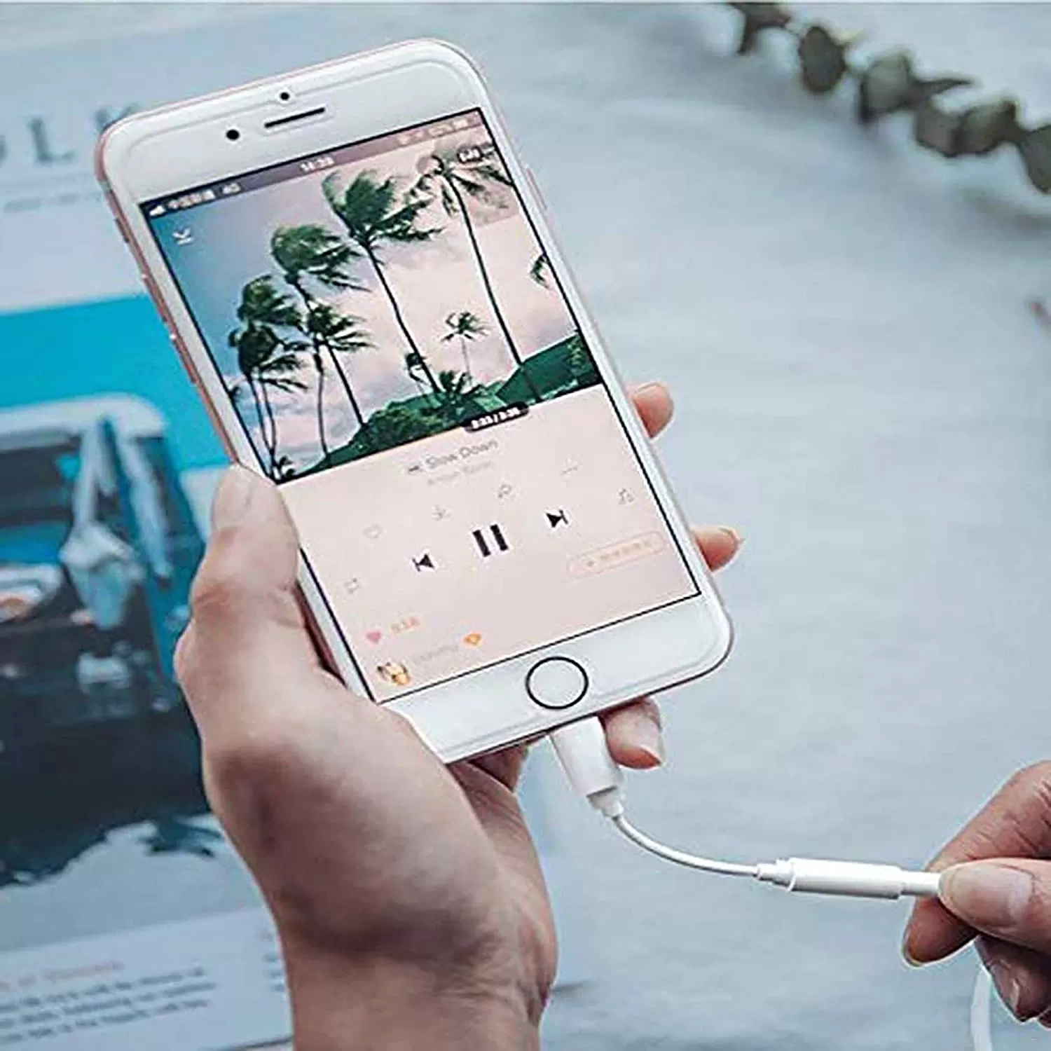 Lightning to 3.5mm Headphone Jack Adapter for iPhone - image 6