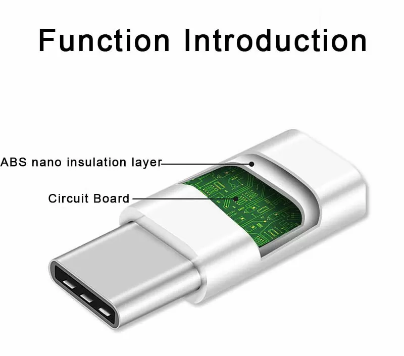 Micro USBToType-C USB 3.0Data Charging Adapter GeneralOTG Ty - image 4