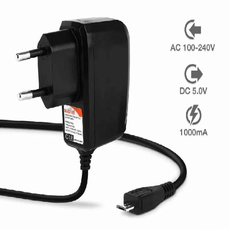 Phone Charger ForMicro USB Pot.Micro USB Travel Adapter - image 3