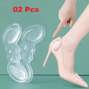 Silicone Gel Insoles For Shoes Anti Slip Cushion Insoles