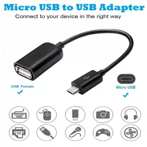 USB 2.0 Micro USB toOTG Data Cable Adapter Converter.Micro