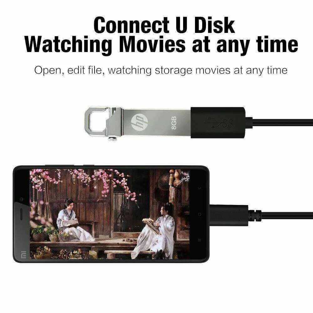 USB 2.0 Micro USB toOTG Data Cable Adapter Converter.Micro - image 5