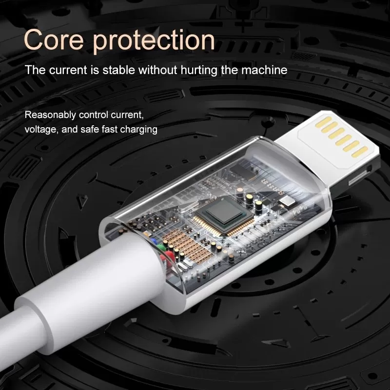 USB C to Lightning Cable (1 M) Fast Charging Cable For lPhon - image 3