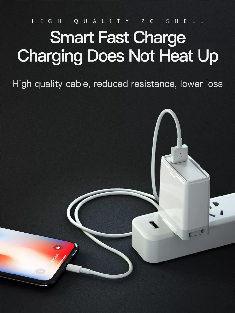 USB Cable For iPhone. Lightning Cable - image 8
