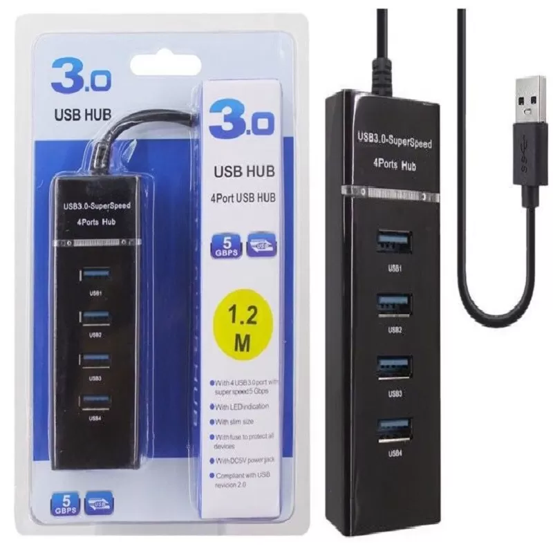 USB HUB 3.0 High Speed 4 Ports Splitter For High Speed - image 1