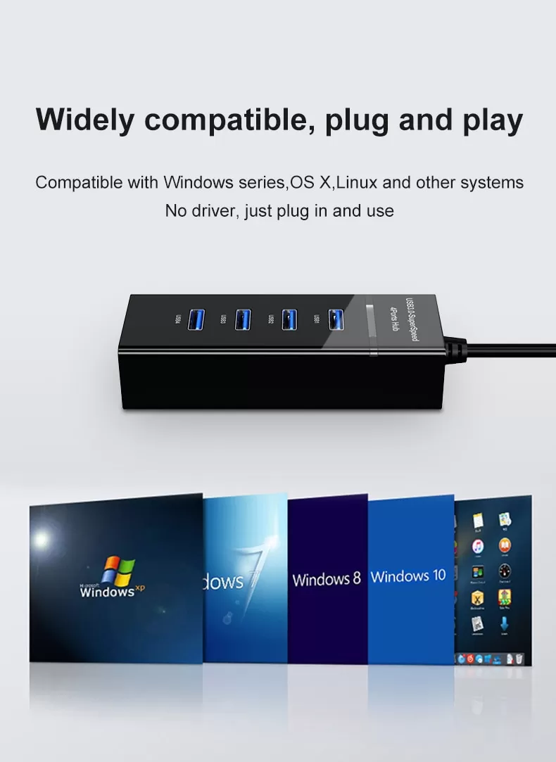 USB HUB 3.0 High Speed 4 Ports Splitter For High Speed - image 5