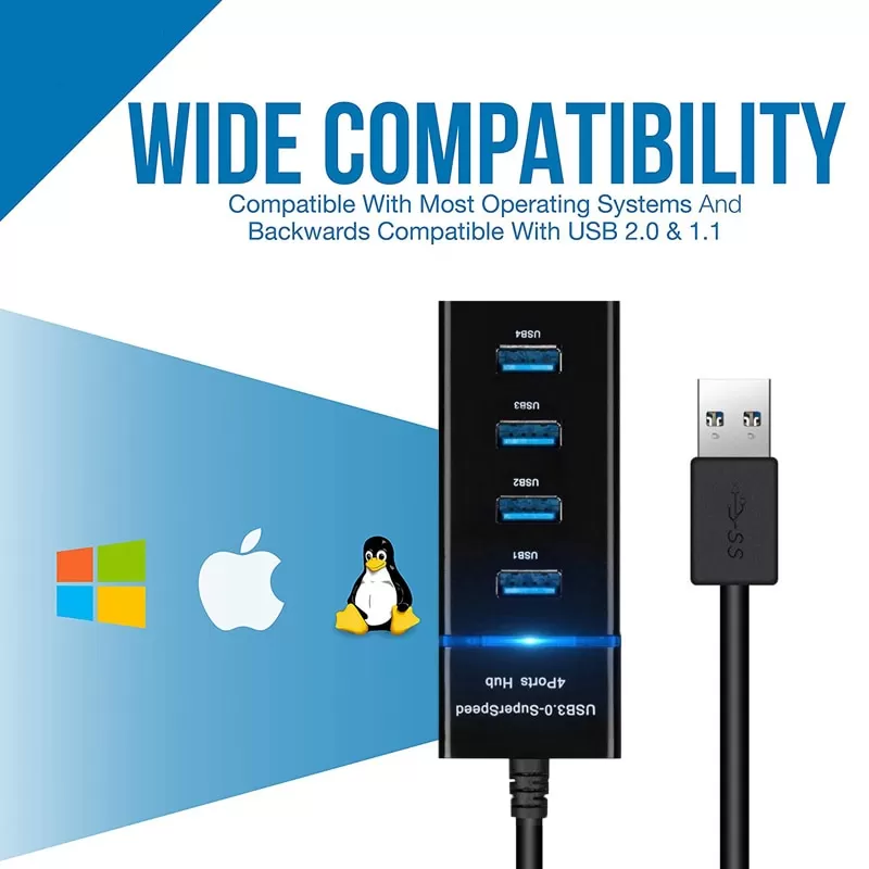 USB HUB 3.0 High Speed 4 Ports Splitter For High Speed - image 6