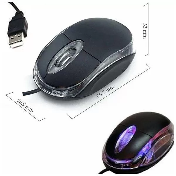 USB Mouse , USB Optical Mouse . Wired Mouse - image 2