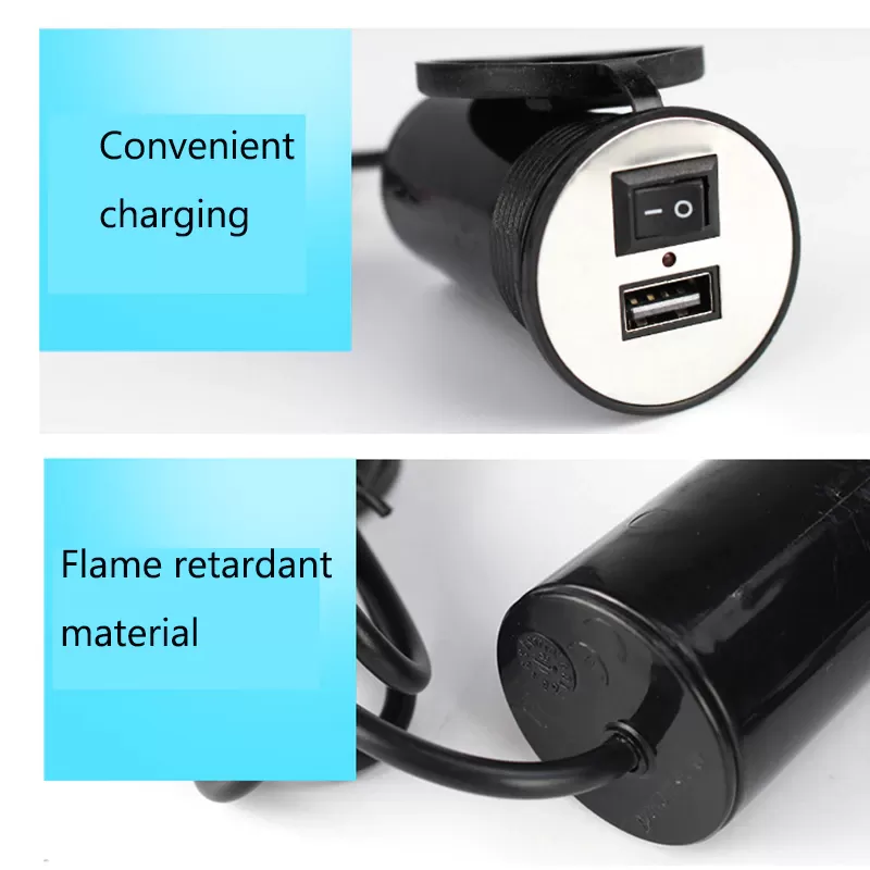 Waterproof Motorcycle 12V USB Charger DC 5V/1A - image 7