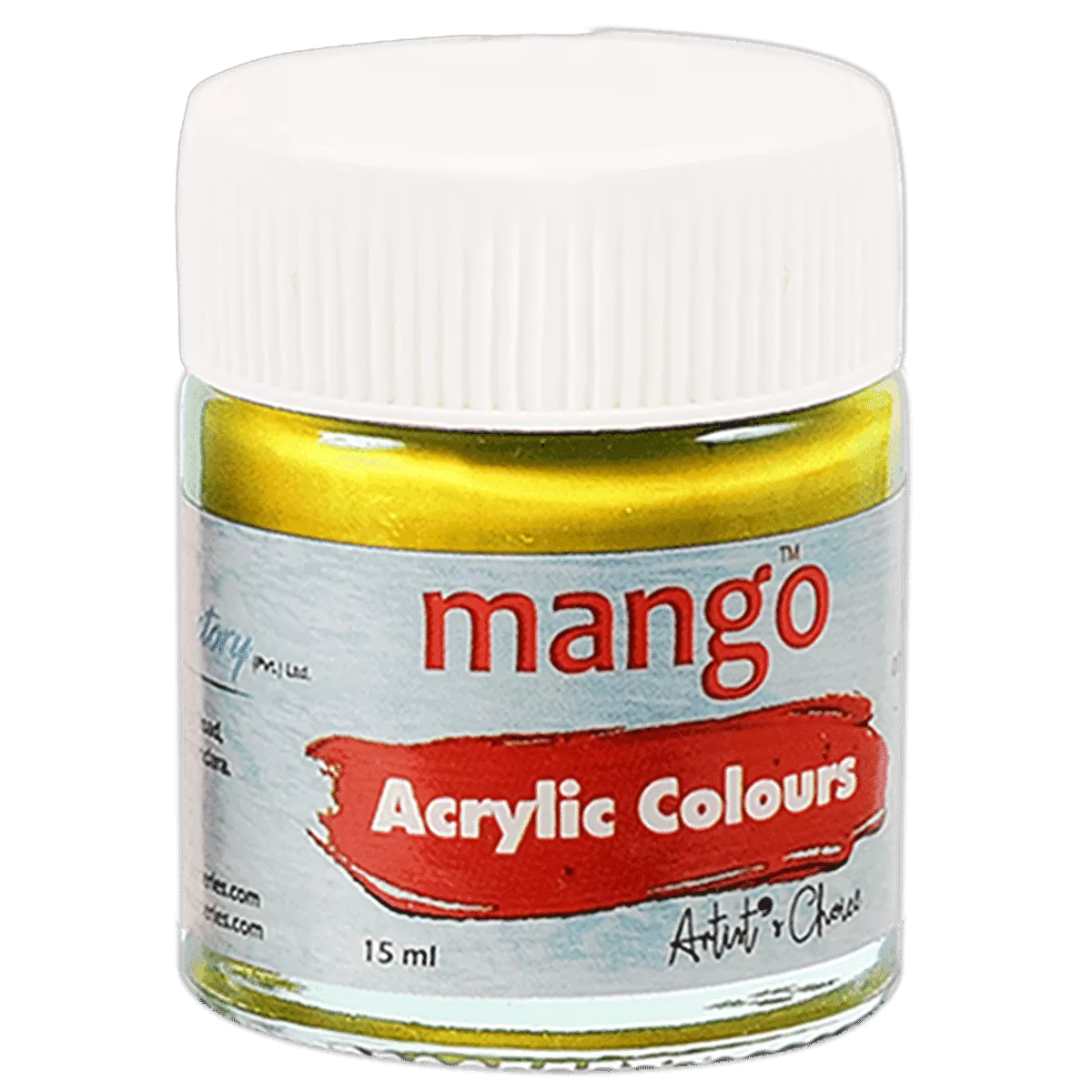 Generic Golden Yellow Acrylic Colour