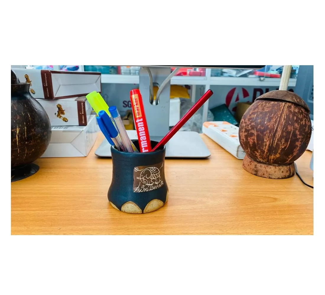 Generic Ceramic Pen Holder Small Durable - image 4