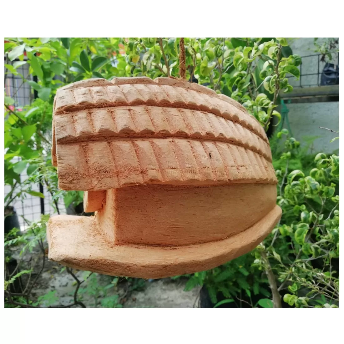 Generic Coconut Husk Natural Bird Nest Cage - image 2