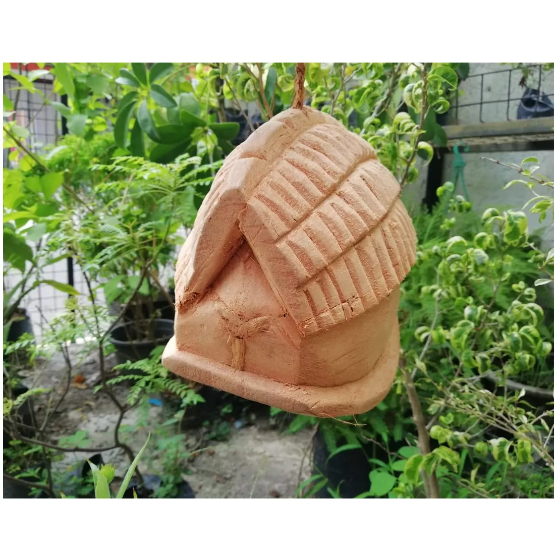 Generic Coconut Husk Natural Bird Nest Cage - image 5