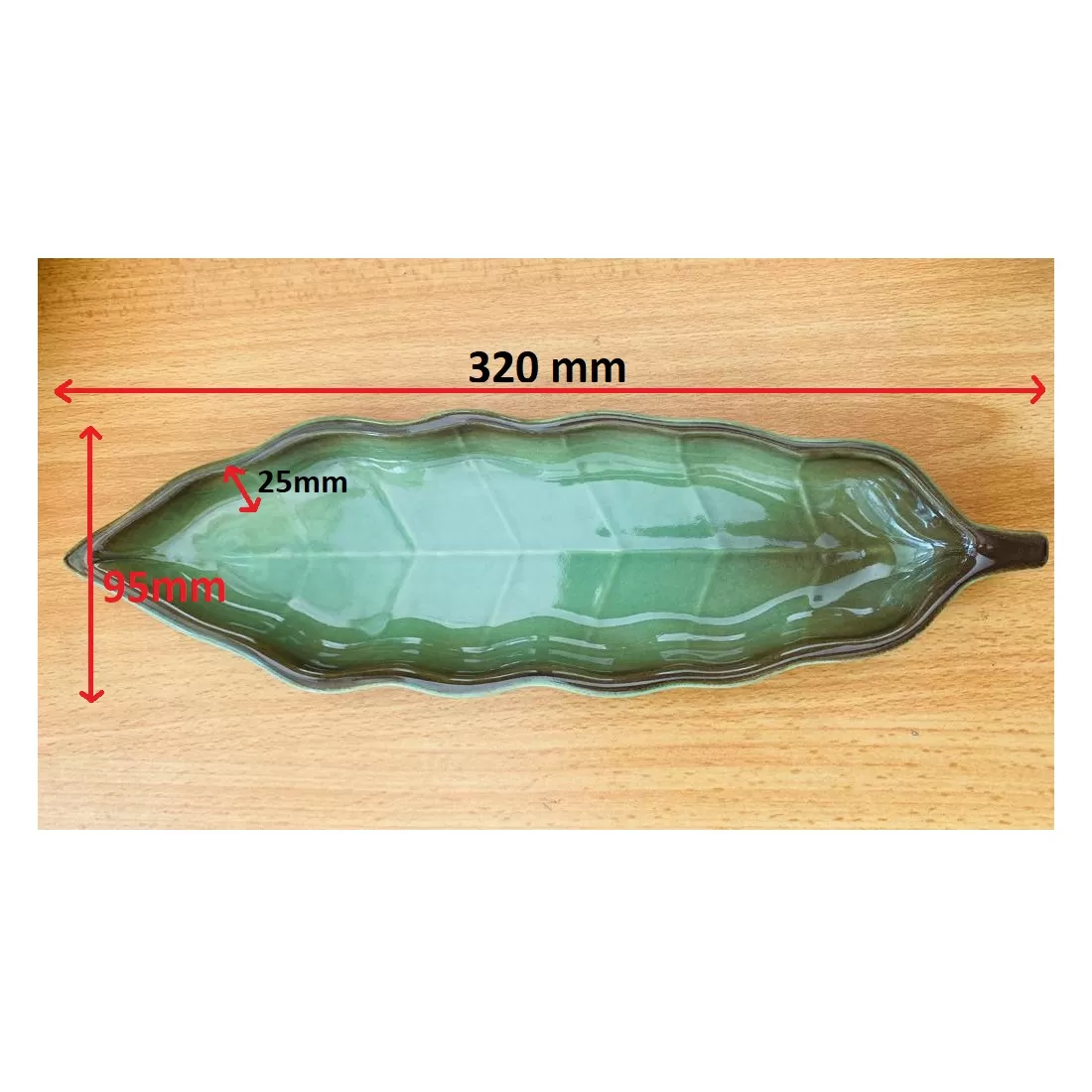 Generic Mango Leaf Curry Bowl Handmade Quality - image 2