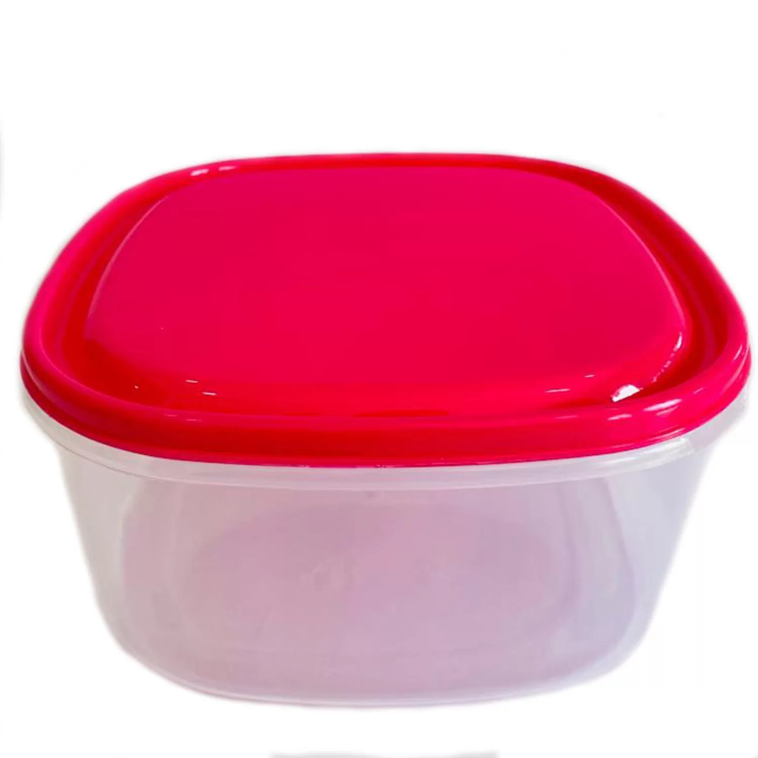 Generic Hot Pink 1 Piece Plastic Food Container Small