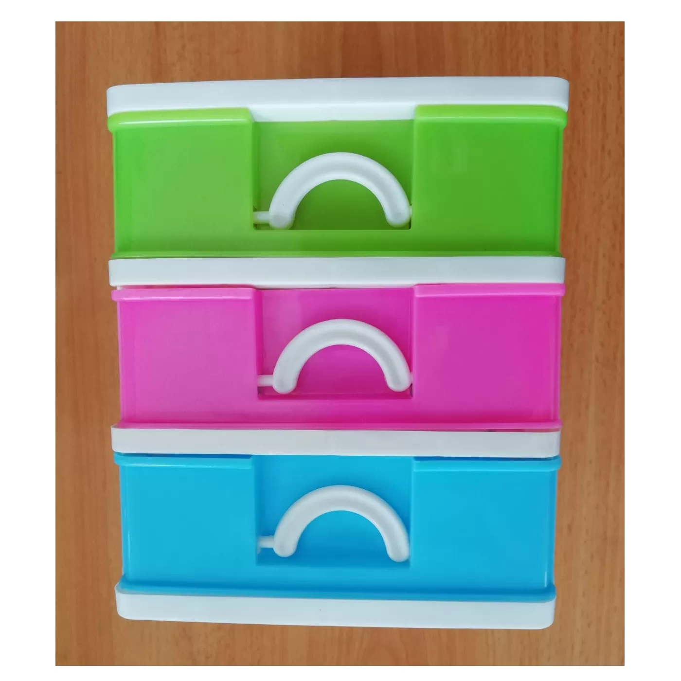 Generic Mini Drawer Set Multi Color 3 Layers Plastic - image 2