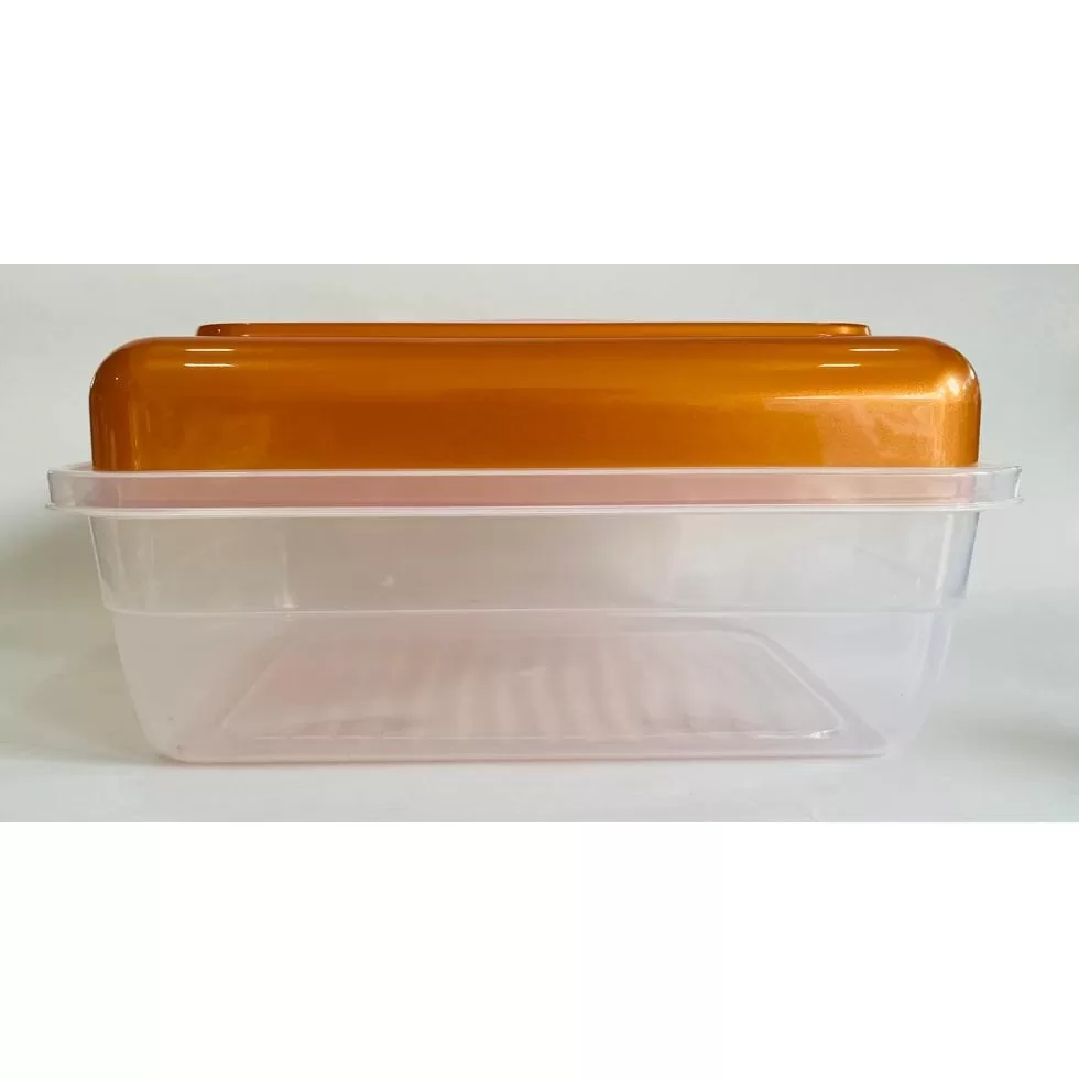 Orange Gold Bread Box High Quality Durable Transparent - image 2