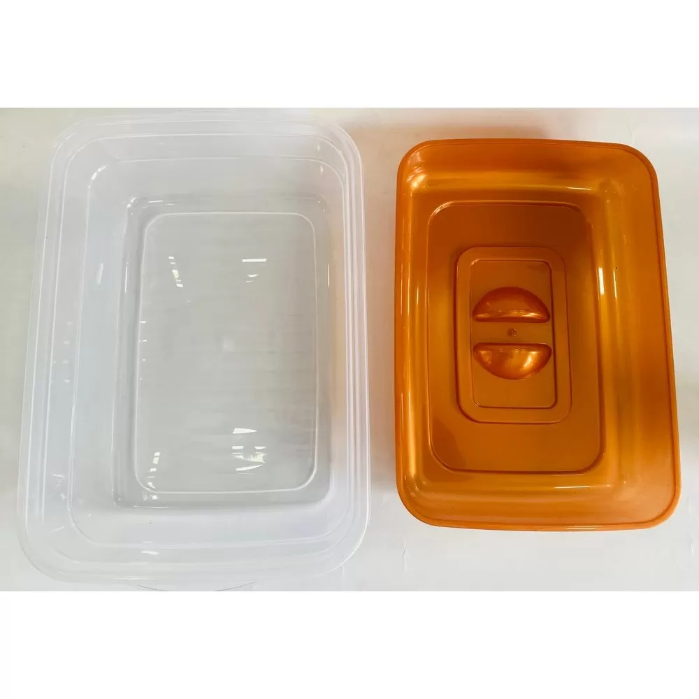 Orange Gold Bread Box High Quality Durable Transparent - image 4