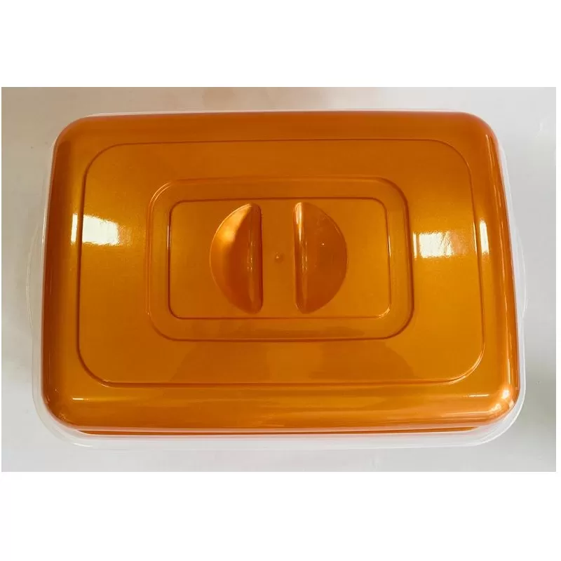 Orange Gold Bread Box High Quality Durable Transparent - image 5