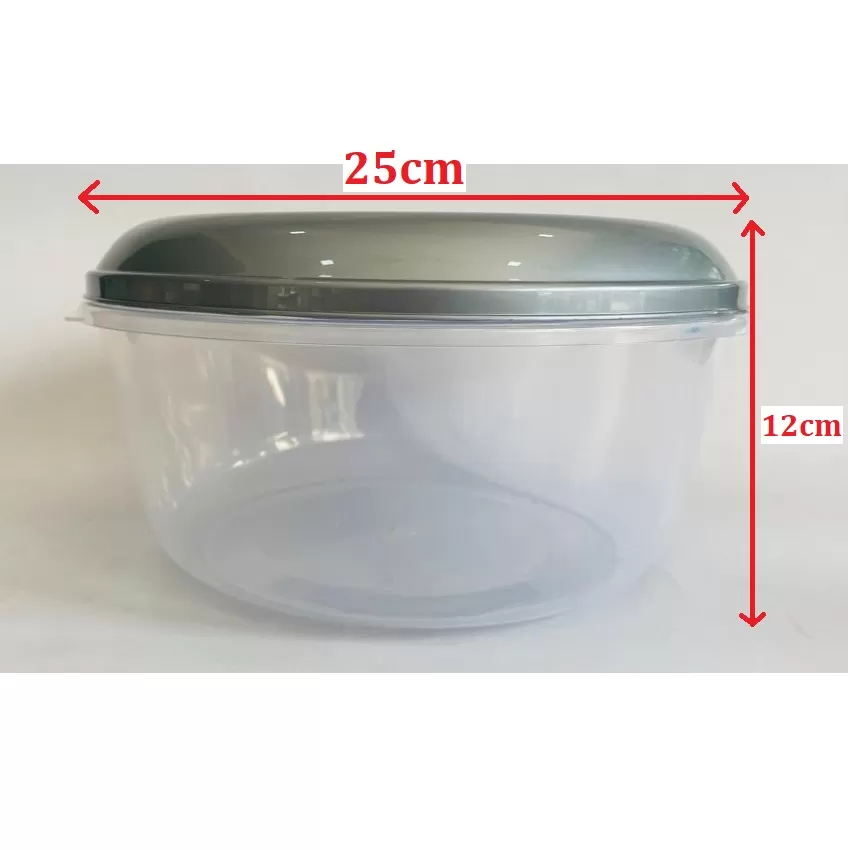 Silver Biscuit Box High Quality Durable Attractive Transparent - image 2