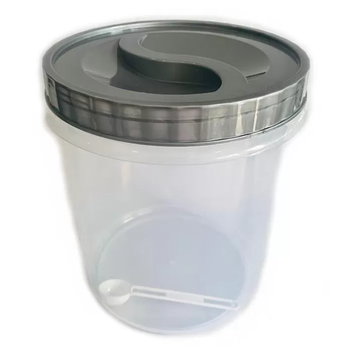 Silver Soap Powder Bucket 2.5kg High Quality Durable