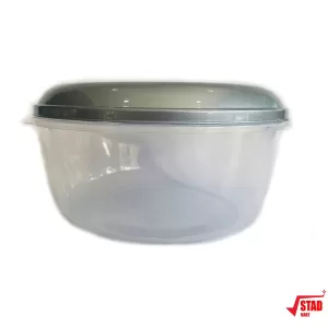 Silver Biscuit Box High Quality Durable Attractive Transparent
