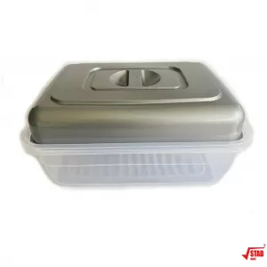 Generic Silver Bread Box Transparent