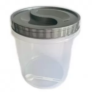Silver Rice Bucket 6kg - High Quality & Durable