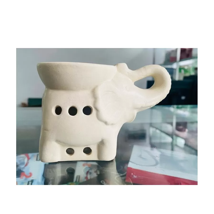 Generic Elephant Shaped Cinnamon Oil Burner Vaporizer Lamp - image 2