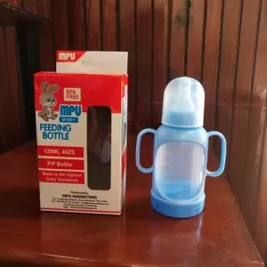 Blue Baby Feeding Bottle MPU 120ml
