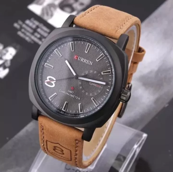 CURREN Denim Casual Elegant Luxury Men Watch - image 3